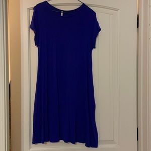 Blueish purple dress